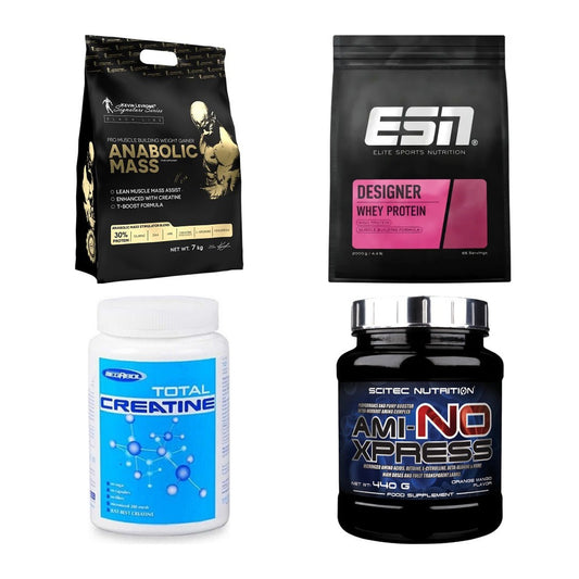 Masseaufbau für Fortgeschrittene: Kevin Levrone Anabolic + 3 weitere – alle enthaltenen Artikel