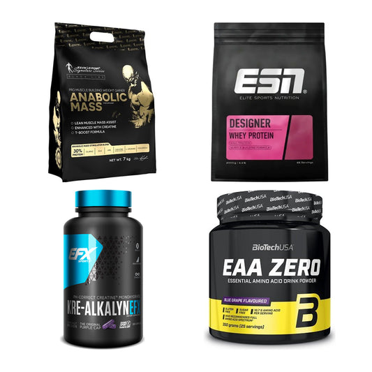 Masseaufbau für Fortgeschrittene: Kevin Levrone Anabolic + 3 weitere – alle enthaltenen Artikel