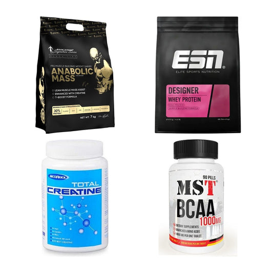 Masseaufbau für Fortgeschrittene: Kevin Levrone Anabolic + 3 weitere – alle enthaltenen Artikel