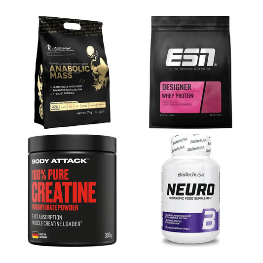 Masseaufbau für Fortgeschrittene: Kevin Levrone Anabolic + 3 weitere – alle enthaltenen Artikel