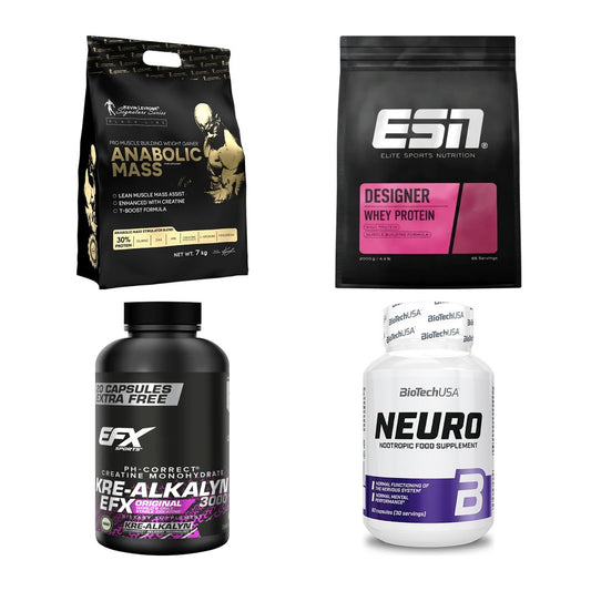 Masseaufbau für Fortgeschrittene: Kevin Levrone Anabolic + 3 weitere – alle enthaltenen Artikel