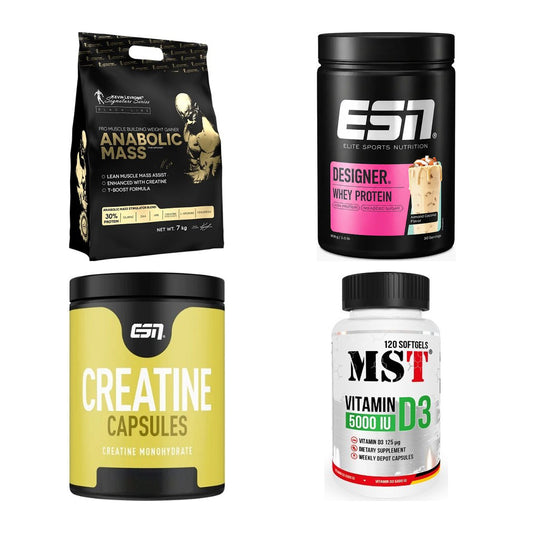 Masseaufbau für Fortgeschrittene: Kevin Levrone Anabolic + 3 weitere – alle enthaltenen Artikel