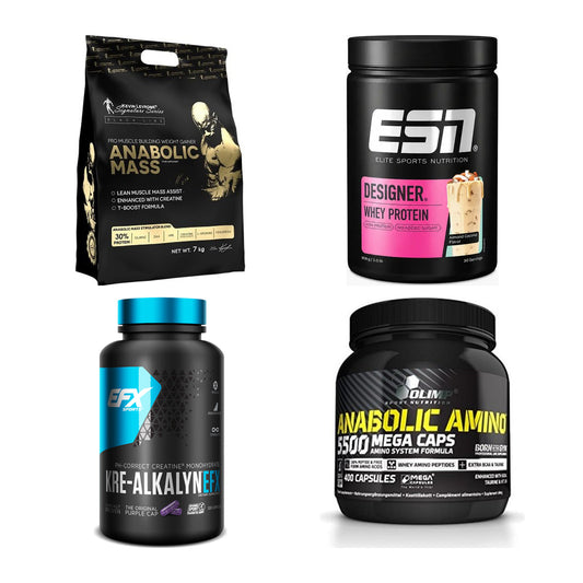 Masseaufbau für Fortgeschrittene: Kevin Levrone Anabolic + 3 weitere – alle enthaltenen Artikel