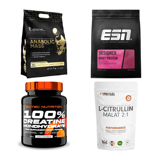 Masseaufbau für Fortgeschrittene: Kevin Levrone Anabolic + 3 weitere – alle enthaltenen Artikel