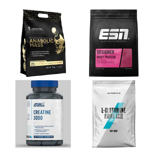 Masseaufbau für Fortgeschrittene: Kevin Levrone Anabolic + 3 weitere – alle enthaltenen Artikel