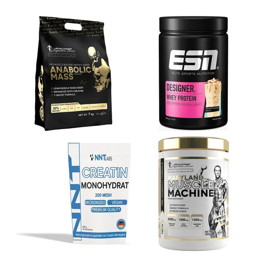 Masseaufbau für Fortgeschrittene: Kevin Levrone Anabolic + 3 weitere – alle enthaltenen Artikel