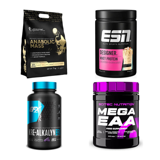 Masseaufbau für Fortgeschrittene: Kevin Levrone Anabolic + 3 weitere – alle enthaltenen Artikel