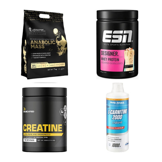 Masseaufbau für Fortgeschrittene: Kevin Levrone Anabolic + 3 weitere – alle enthaltenen Artikel