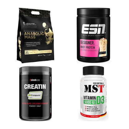 Masseaufbau für Fortgeschrittene: Kevin Levrone Anabolic + 3 weitere – alle enthaltenen Artikel