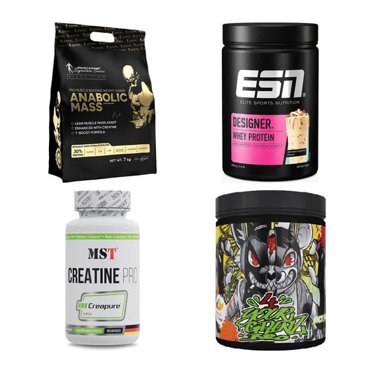 Masseaufbau für Fortgeschrittene: Kevin Levrone Anabolic + 3 weitere – alle enthaltenen Artikel