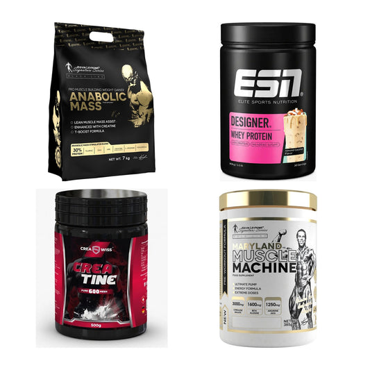 Masseaufbau für Fortgeschrittene: Kevin Levrone Anabolic + 3 weitere – alle enthaltenen Artikel