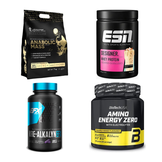 Masseaufbau für Fortgeschrittene: Kevin Levrone Anabolic + 3 weitere – alle enthaltenen Artikel