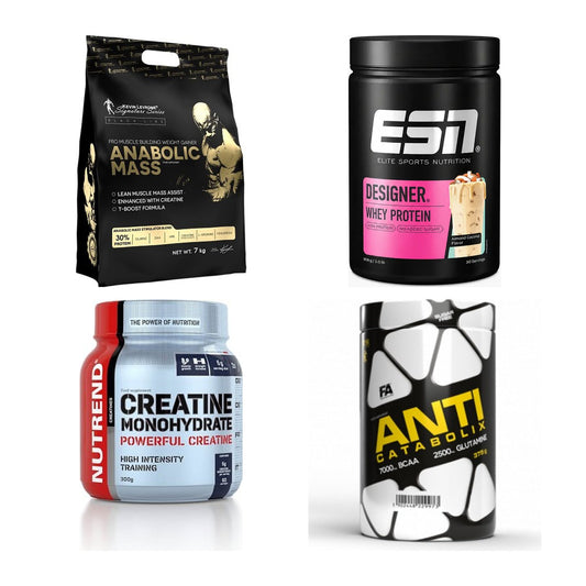 Masseaufbau für Fortgeschrittene: Kevin Levrone Anabolic + 3 weitere – alle enthaltenen Artikel