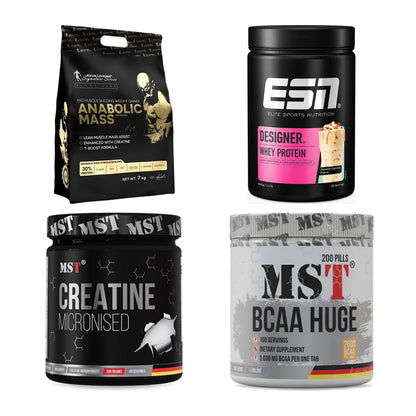 Masseaufbau für Fortgeschrittene: Kevin Levrone Anabolic + 3 weitere – alle enthaltenen Artikel