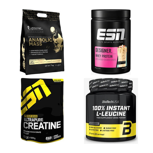Masseaufbau für Fortgeschrittene: Kevin Levrone Anabolic + 3 weitere – alle enthaltenen Artikel