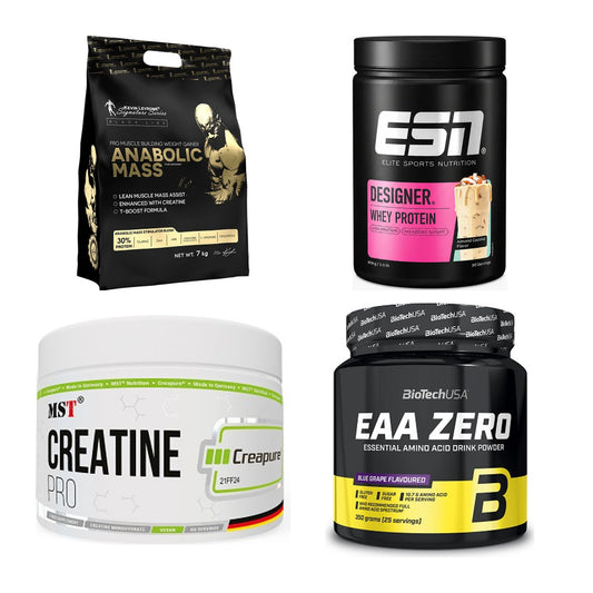 Masseaufbau für Fortgeschrittene: Kevin Levrone Anabolic + 3 weitere – alle enthaltenen Artikel