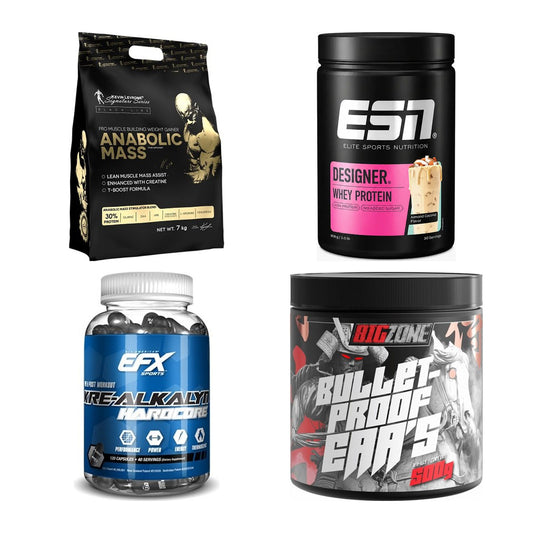 Masseaufbau für Fortgeschrittene: Kevin Levrone Anabolic + 3 weitere – alle enthaltenen Artikel