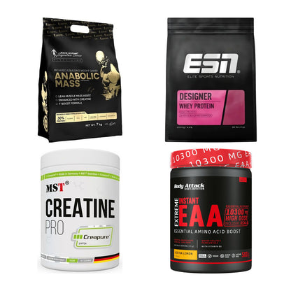 Masseaufbau für Fortgeschrittene: Kevin Levrone Anabolic + 3 weitere – alle enthaltenen Artikel