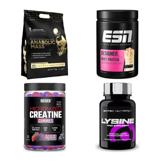 Masseaufbau für Fortgeschrittene: Kevin Levrone Anabolic + 3 weitere – alle enthaltenen Artikel