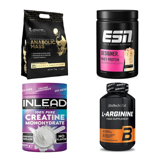 Masseaufbau für Fortgeschrittene: Kevin Levrone Anabolic + 3 weitere – alle enthaltenen Artikel