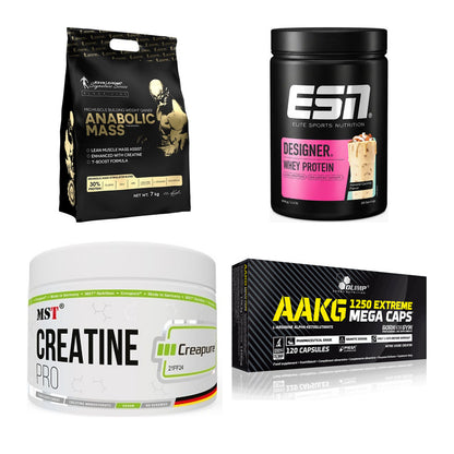 Masseaufbau für Fortgeschrittene: Kevin Levrone Anabolic + 3 weitere – alle enthaltenen Artikel