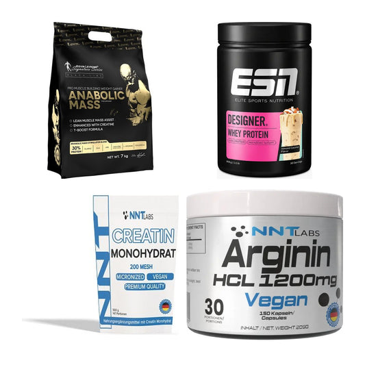 Masseaufbau für Fortgeschrittene: Kevin Levrone Anabolic + 3 weitere – alle enthaltenen Artikel