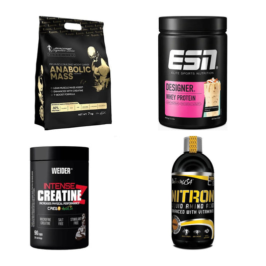 Masseaufbau für Fortgeschrittene: Kevin Levrone Anabolic + 3 weitere – alle enthaltenen Artikel