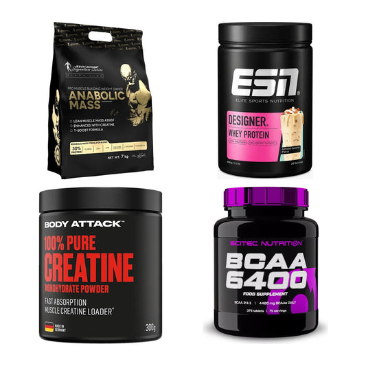 Masseaufbau für Fortgeschrittene: Kevin Levrone Anabolic + 3 weitere – alle enthaltenen Artikel