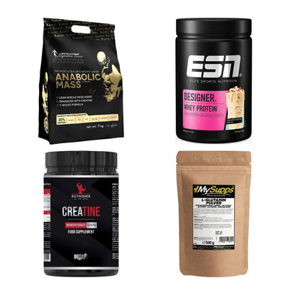 Masseaufbau für Fortgeschrittene: Kevin Levrone Anabolic + 3 weitere – alle enthaltenen Artikel