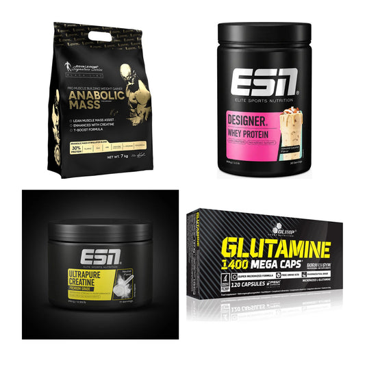 Masseaufbau für Fortgeschrittene: Kevin Levrone Anabolic + 3 weitere – alle enthaltenen Artikel