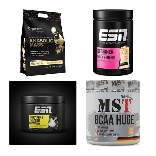 Masseaufbau für Fortgeschrittene: Kevin Levrone Anabolic + 3 weitere – alle enthaltenen Artikel