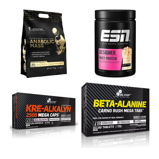 Masseaufbau für Fortgeschrittene: Kevin Levrone Anabolic + 3 weitere – alle enthaltenen Artikel