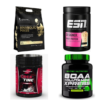Masseaufbau für Fortgeschrittene: Kevin Levrone Anabolic + 3 weitere – alle enthaltenen Artikel