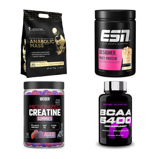 Masseaufbau für Fortgeschrittene: Kevin Levrone Anabolic + 3 weitere – alle enthaltenen Artikel
