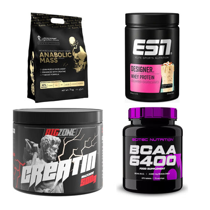Masseaufbau für Fortgeschrittene: Kevin Levrone Anabolic + 3 weitere – alle enthaltenen Artikel
