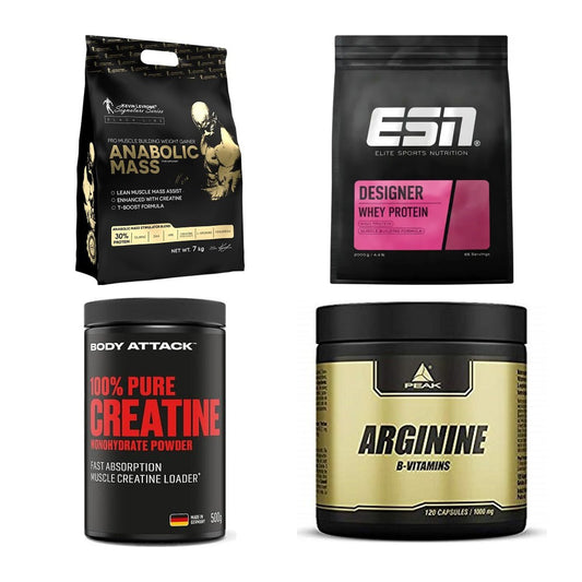 Masseaufbau für Fortgeschrittene: Kevin Levrone Anabolic + 3 weitere – alle enthaltenen Artikel