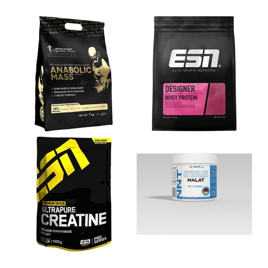 Masseaufbau für Fortgeschrittene: Kevin Levrone Anabolic + 3 weitere – alle enthaltenen Artikel