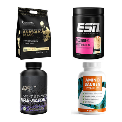 Masseaufbau für Fortgeschrittene: Kevin Levrone Anabolic + 3 weitere – alle enthaltenen Artikel