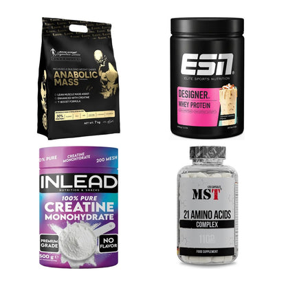 Masseaufbau für Fortgeschrittene: Kevin Levrone Anabolic + 3 weitere – alle enthaltenen Artikel