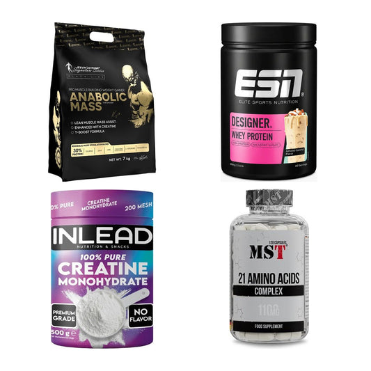 Masseaufbau für Fortgeschrittene: Kevin Levrone Anabolic + 3 weitere – alle enthaltenen Artikel