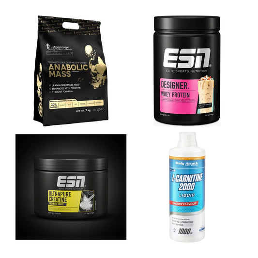 Masseaufbau für Fortgeschrittene: Kevin Levrone Anabolic + 3 weitere – alle enthaltenen Artikel