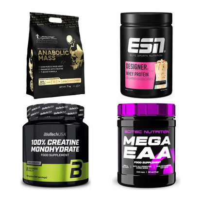 Masseaufbau für Fortgeschrittene: Kevin Levrone Anabolic + 3 weitere – alle enthaltenen Artikel