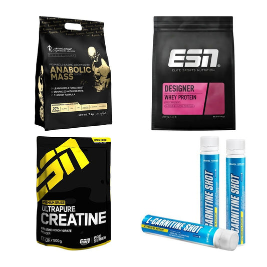 Masseaufbau für Fortgeschrittene: Kevin Levrone Anabolic + 3 weitere – alle enthaltenen Artikel
