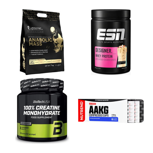 Masseaufbau für Fortgeschrittene: Kevin Levrone Anabolic + 3 weitere – alle enthaltenen Artikel
