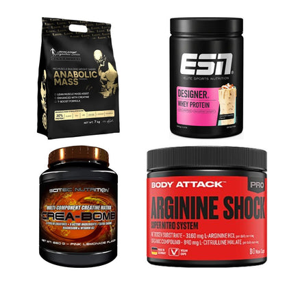 Masseaufbau für Fortgeschrittene: Kevin Levrone Anabolic + 3 weitere – alle enthaltenen Artikel