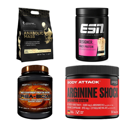 Masseaufbau für Fortgeschrittene: Kevin Levrone Anabolic + 3 weitere – alle enthaltenen Artikel