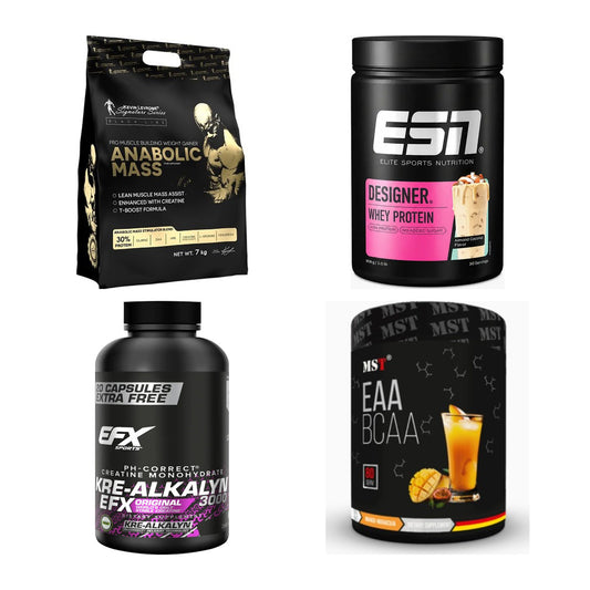 Masseaufbau für Fortgeschrittene: Kevin Levrone Anabolic + 3 weitere – alle enthaltenen Artikel