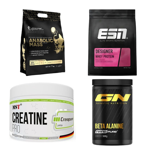 Masseaufbau für Fortgeschrittene: Kevin Levrone Anabolic + 3 weitere – alle enthaltenen Artikel