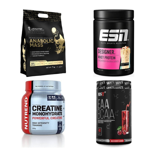 Masseaufbau für Fortgeschrittene: Kevin Levrone Anabolic + 3 weitere – alle enthaltenen Artikel