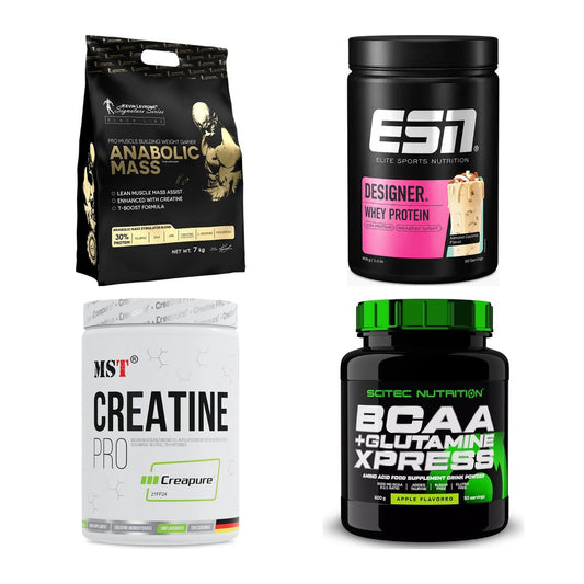 Masseaufbau für Fortgeschrittene: Kevin Levrone Anabolic + 3 weitere – alle enthaltenen Artikel